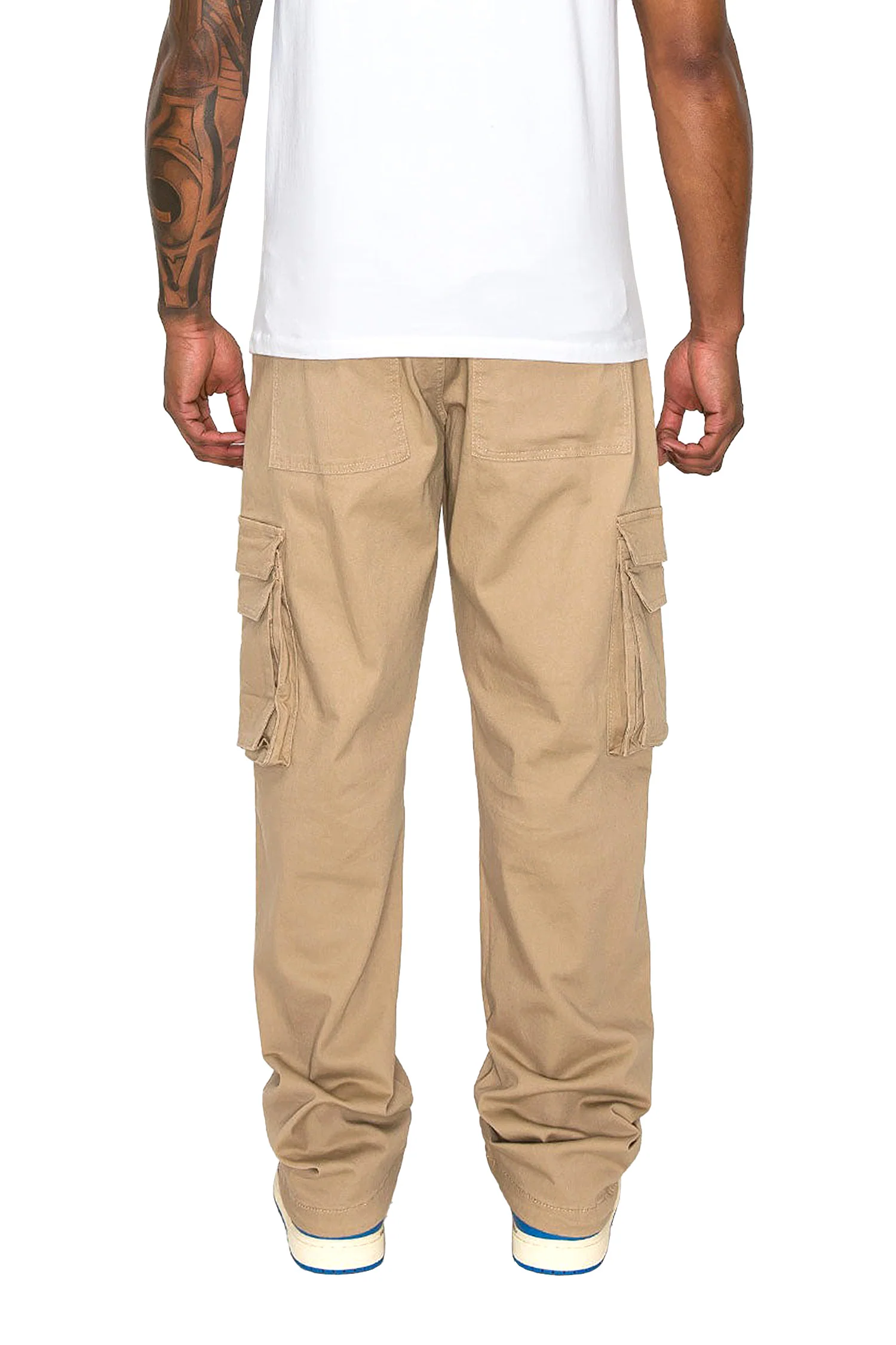 Men's Baggy Relaxed Fit Multiple Pocket Cargo Pants - Image 5