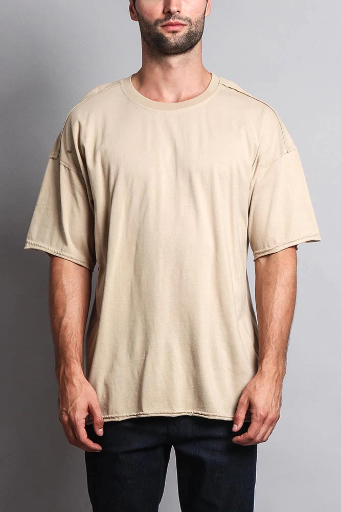 Men's Basic Over Sized T-Shirt - Image 22