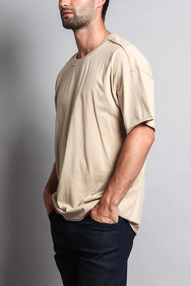 Men's Basic Over Sized T-Shirt - Image 23
