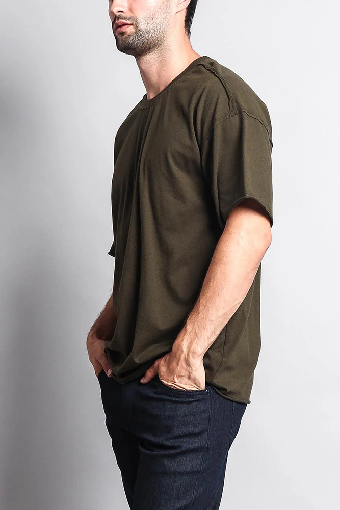 Men's Basic Over Sized T-Shirt - Image 27
