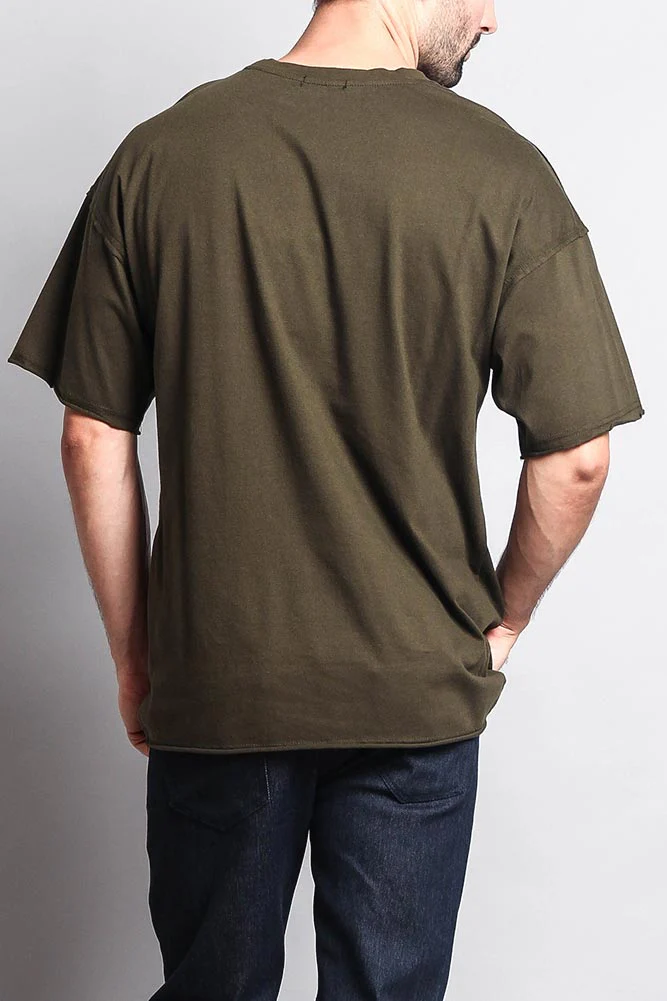 Men's Basic Over Sized T-Shirt - Image 28