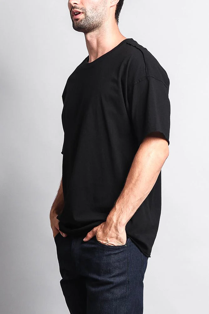 Men's Basic Over Sized T-Shirt - Image 3
