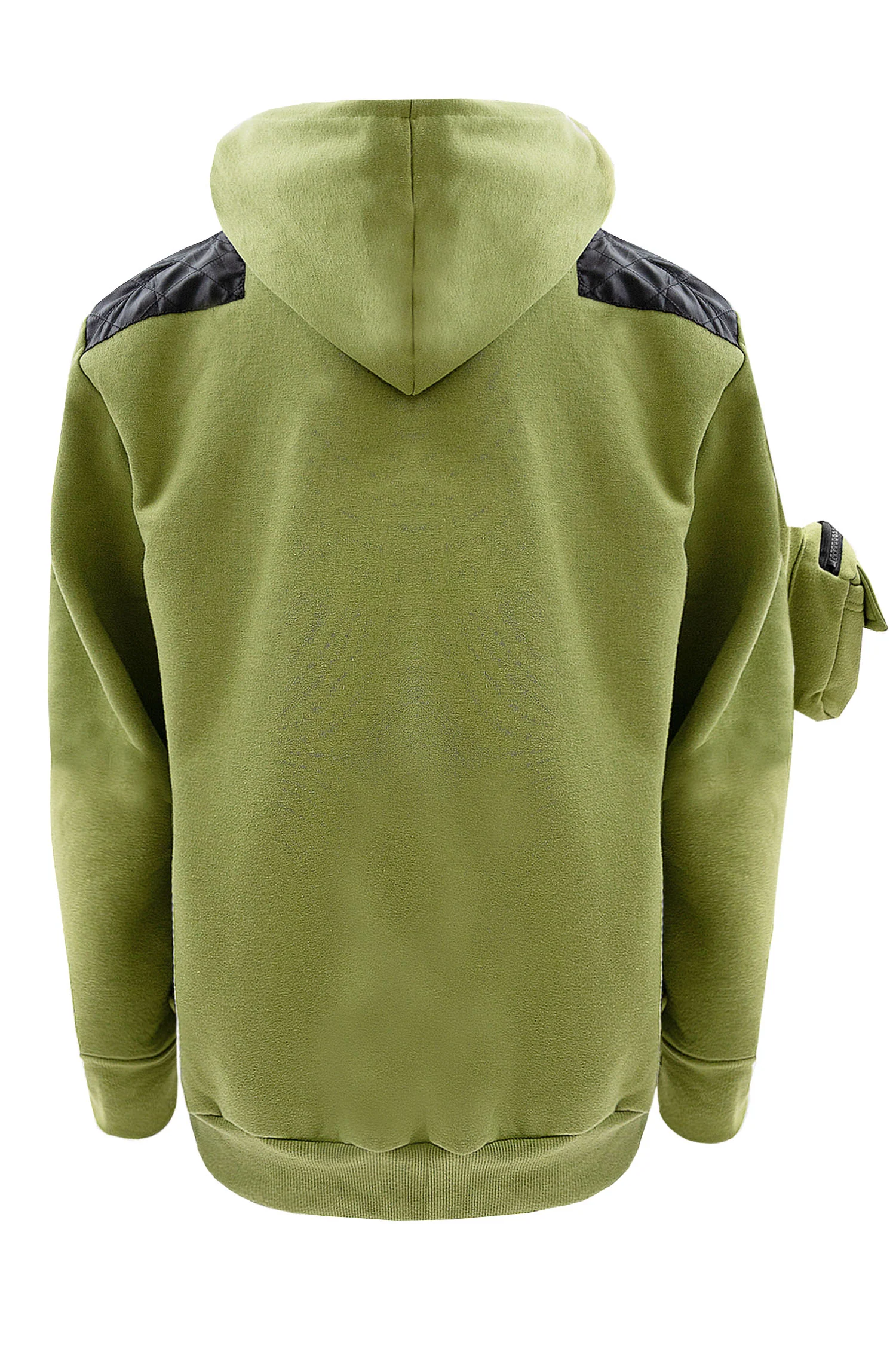 Men's Brigade Utility Cargo Pockets Fleece Hoodie - Image 3