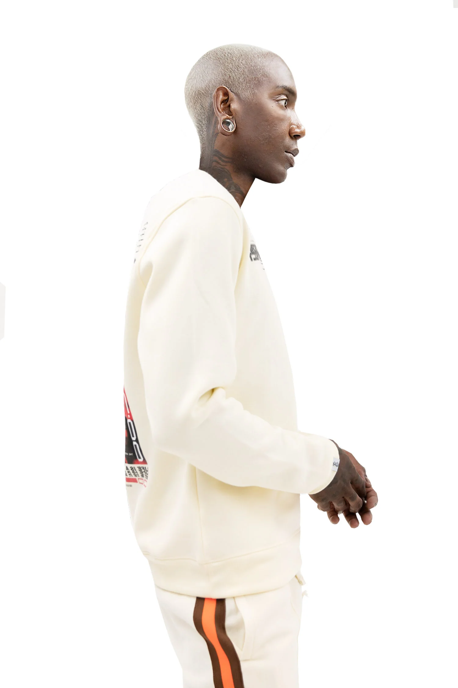 Men's Butterfly Effect Long Sleeve Graphic Crewneck Sweatshirt - Image 19