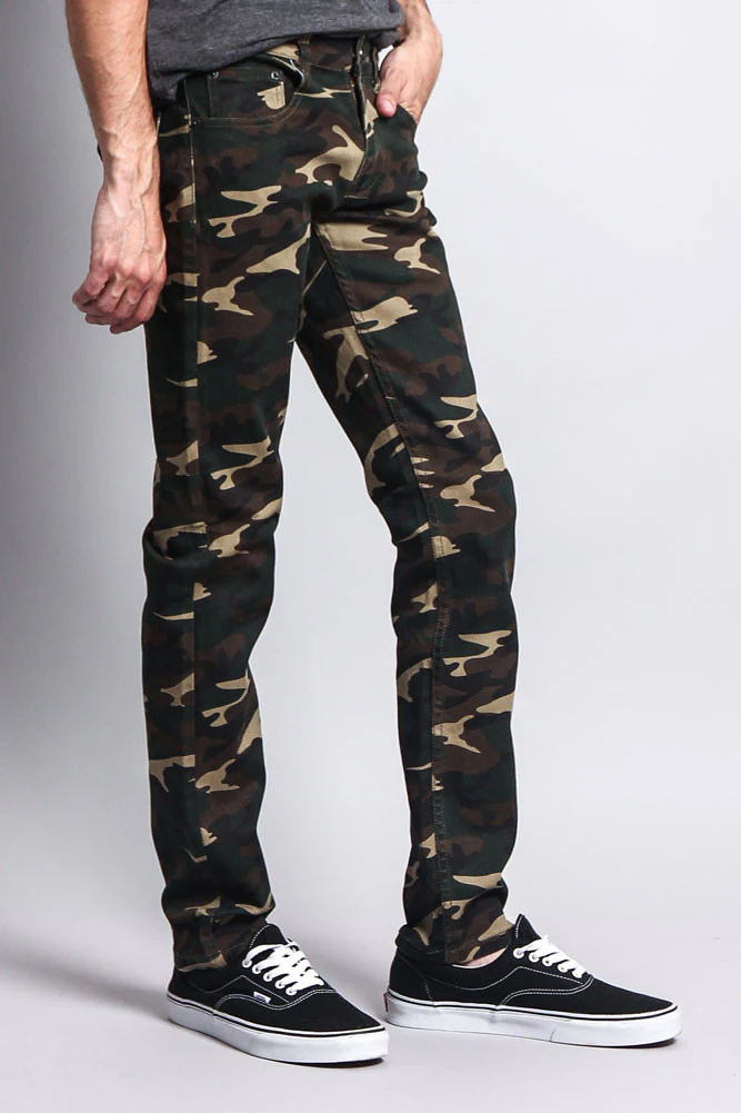 Men's Camo Skinny Jeans - Image 10