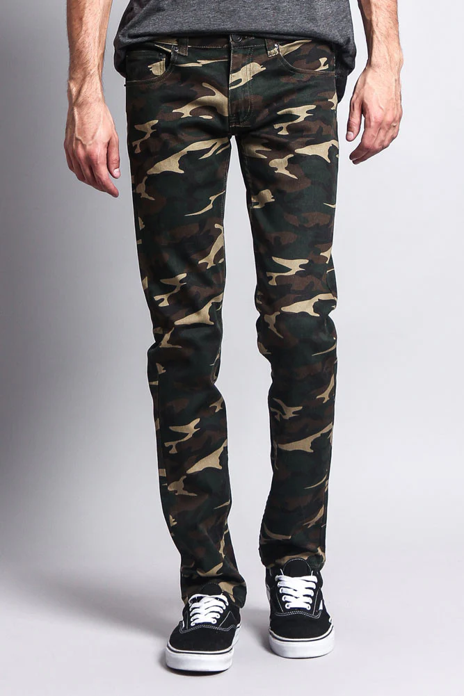 Men's Camo Skinny Jeans - Image 11
