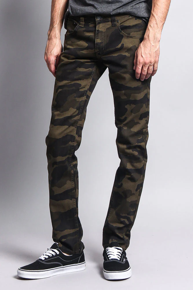 Men's Camo Skinny Jeans - Image 12
