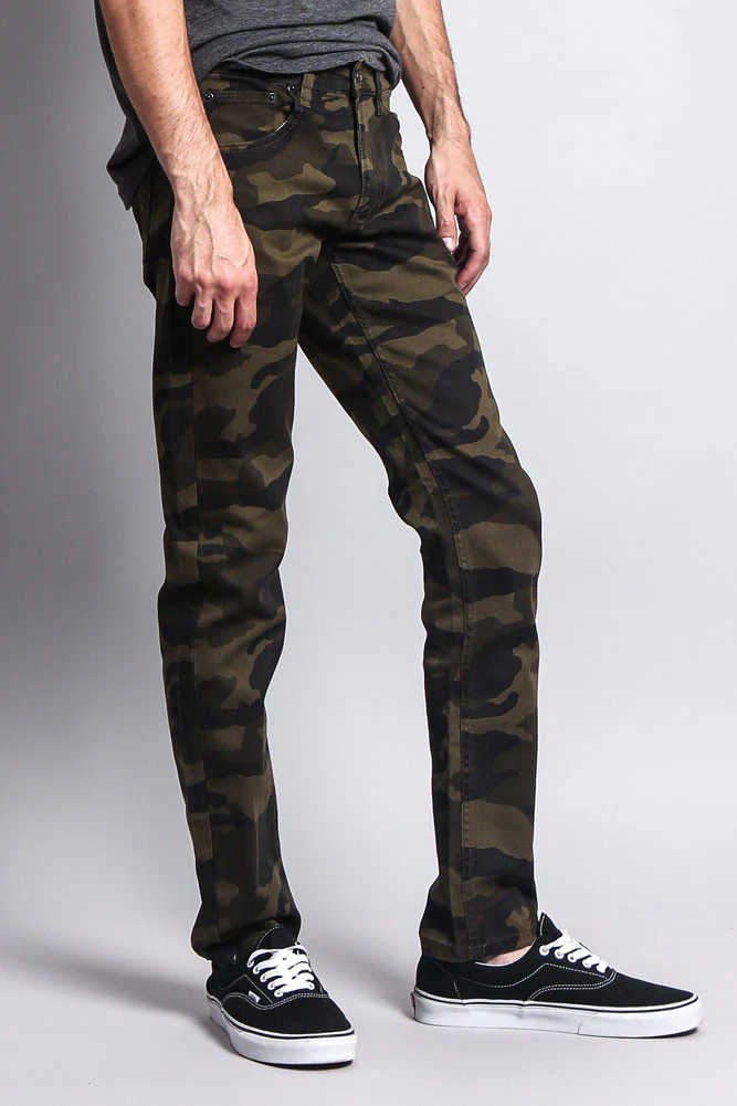 Men's Camo Skinny Jeans - Image 14