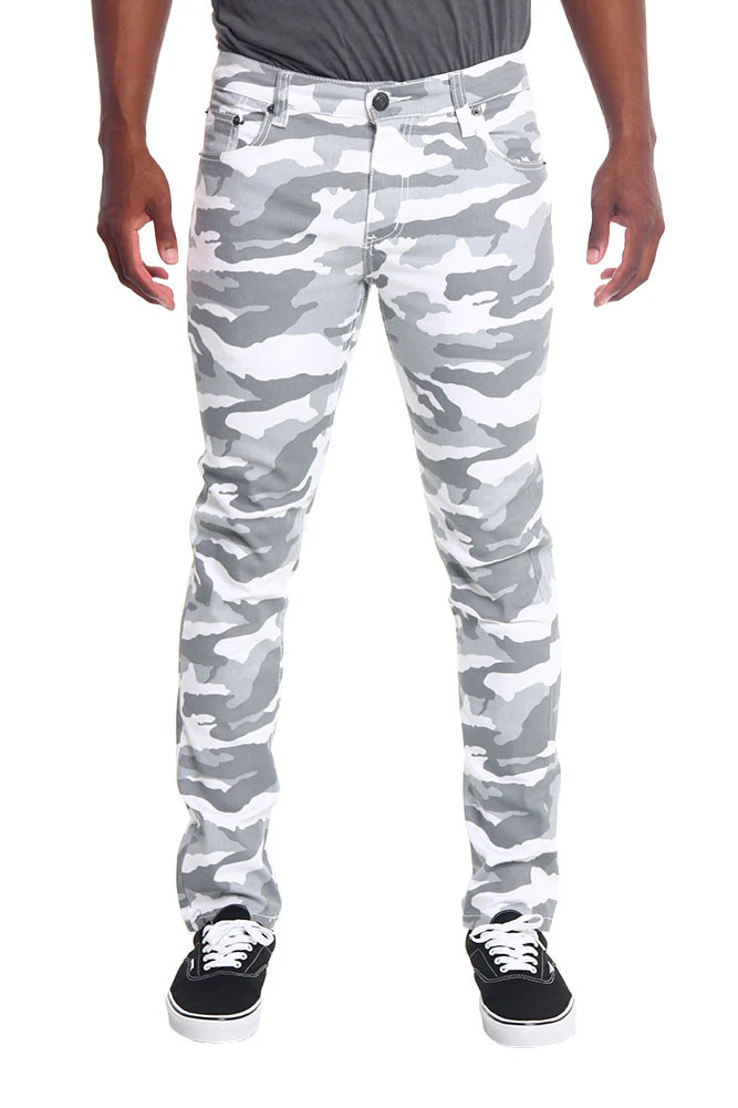 Men's Camo Skinny Jeans - Image 16