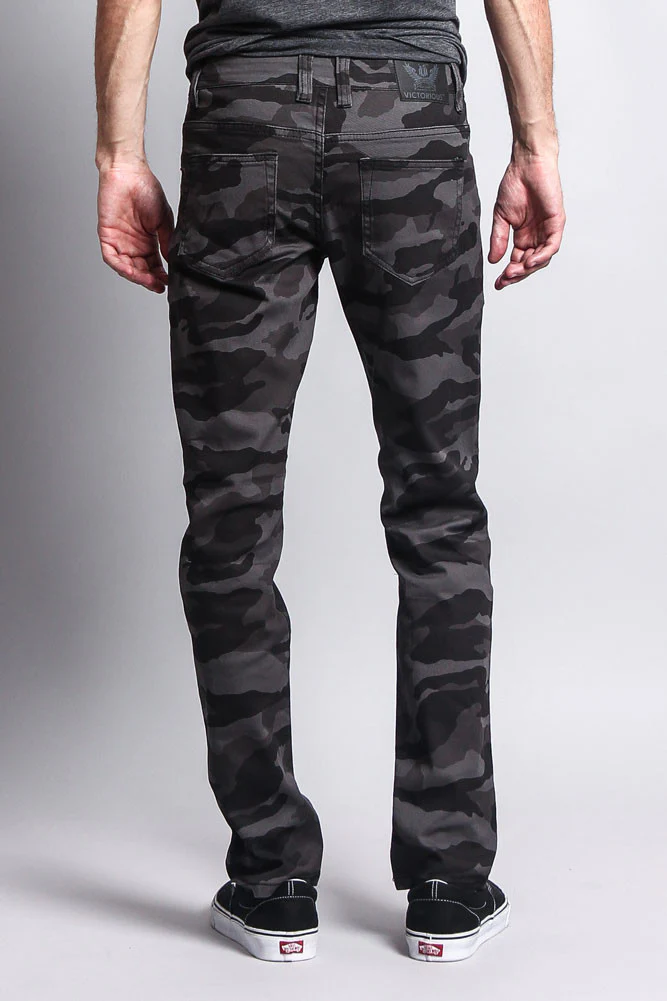 Men's Camo Skinny Jeans - Image 5