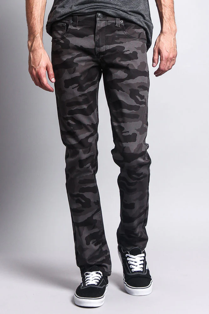 Men's Camo Skinny Jeans - Image 7