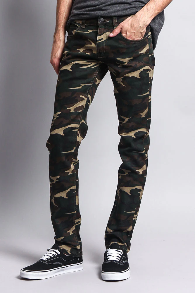 Men's Camo Skinny Jeans - Image 8