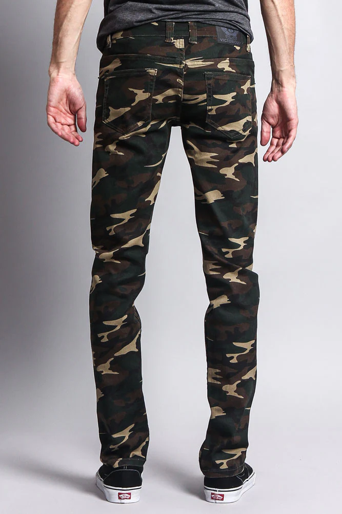 Men's Camo Skinny Jeans - Image 9