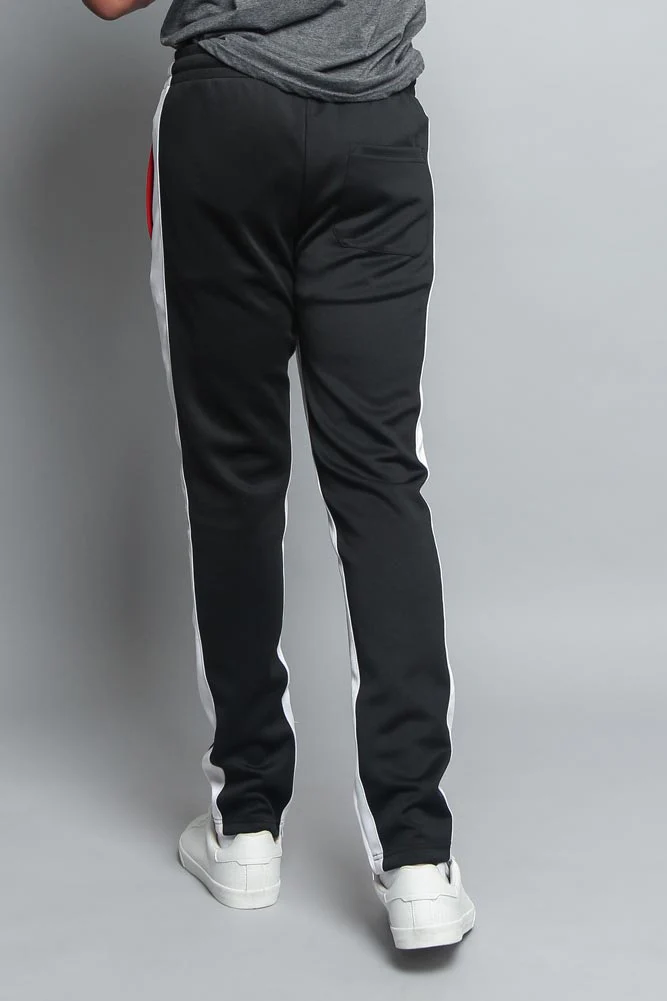 Men's Color Blocked Track Pants - Image 21