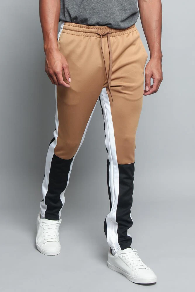 Men's Color Blocked Track Pants - Image 28