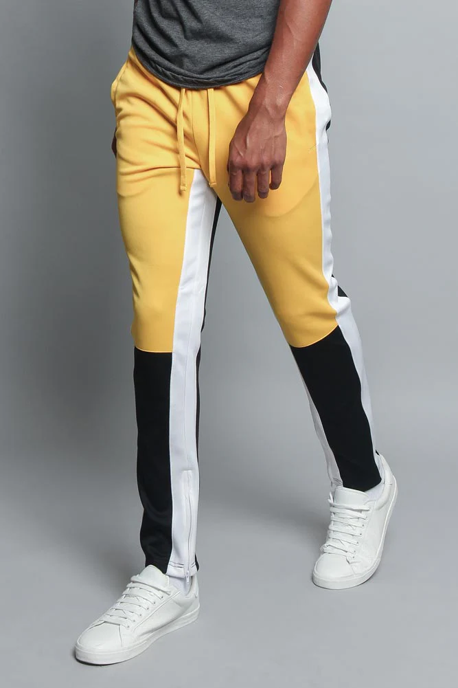 Men's Color Blocked Track Pants - Image 38
