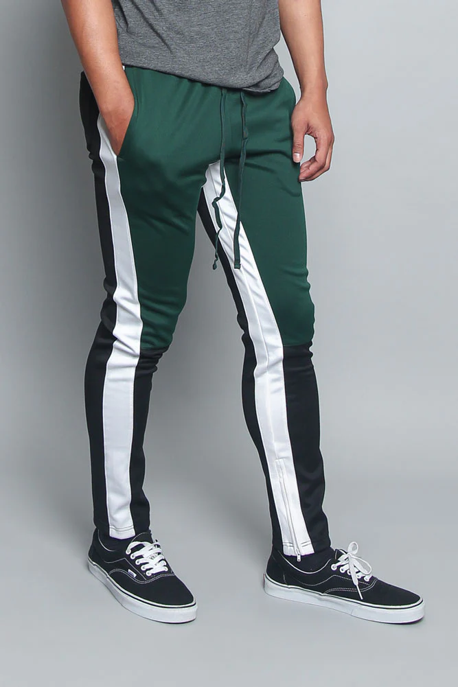 Men's Color Blocked Track Pants - Image 46