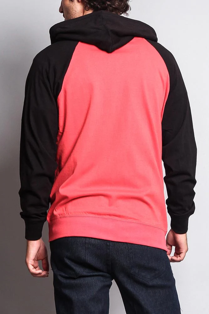 Men's Contrasting Zip Up Hoodie - Image 11