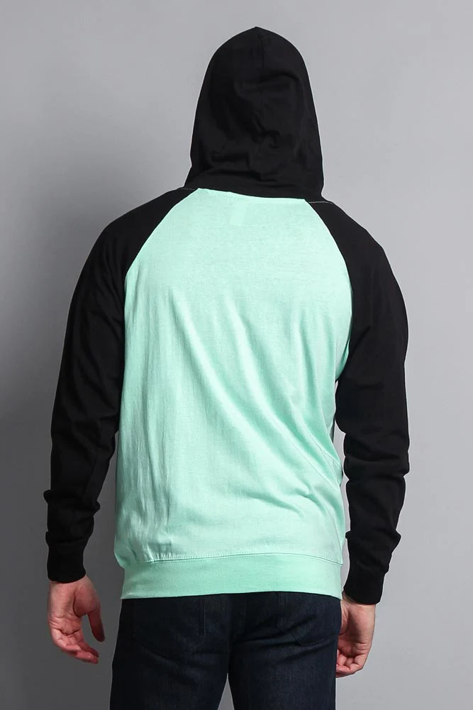 Men's Contrasting Zip Up Hoodie - Image 42