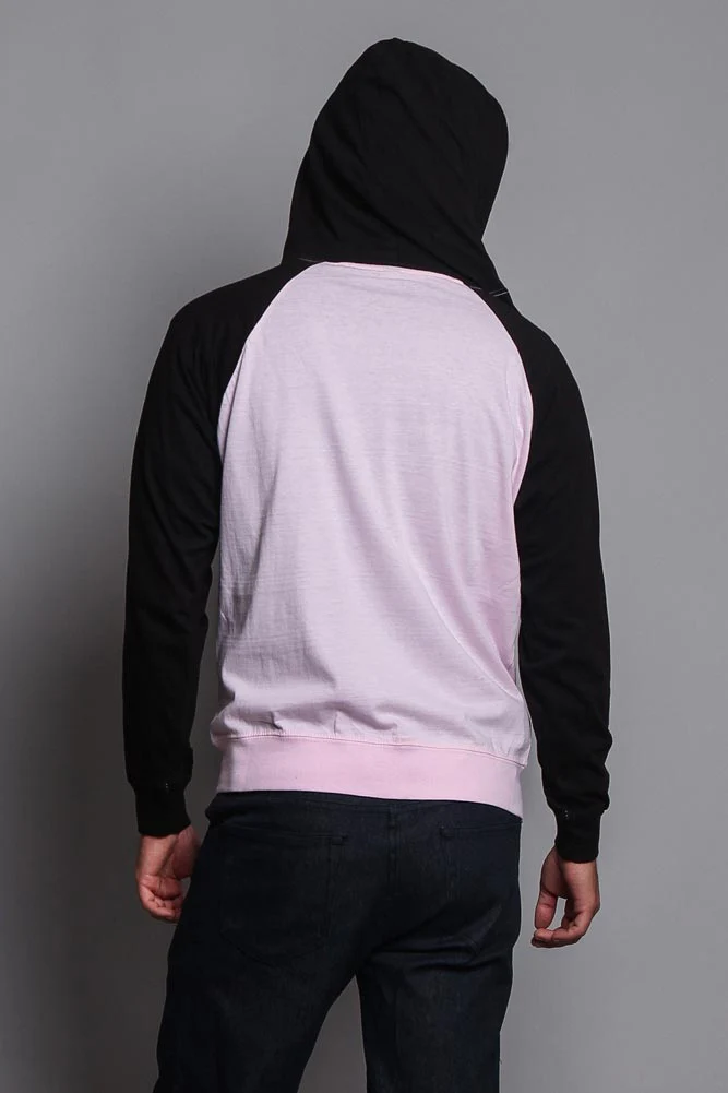 Men's Contrasting Zip Up Hoodie - Image 8