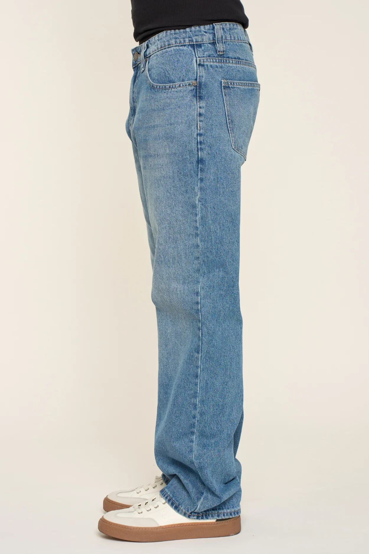 Straight Baggy Denim Jeans - Image 4