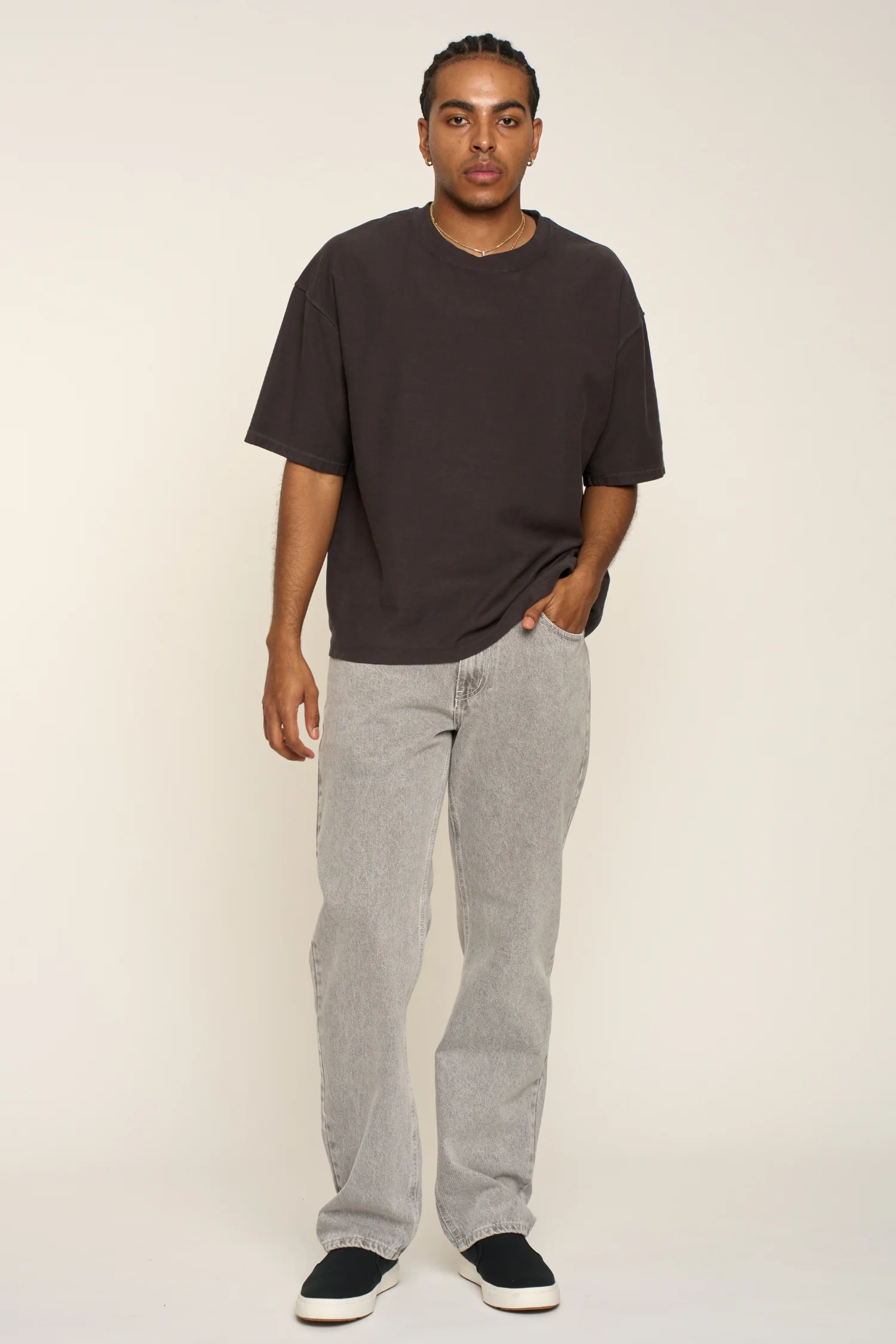 Straight Baggy Denim Jeans - Image 8
