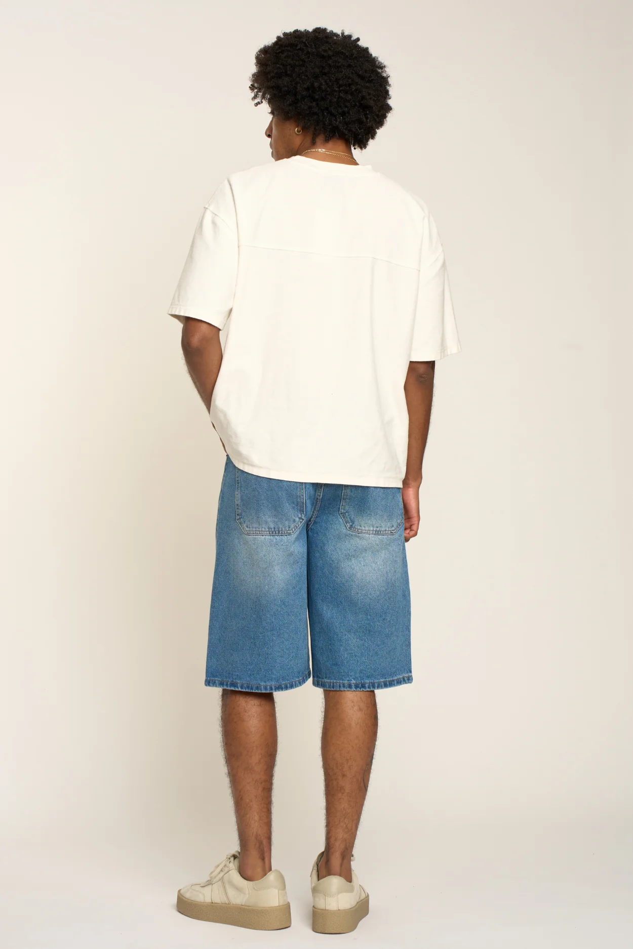 Original Baggy Fit Denim Shorts - Image 4