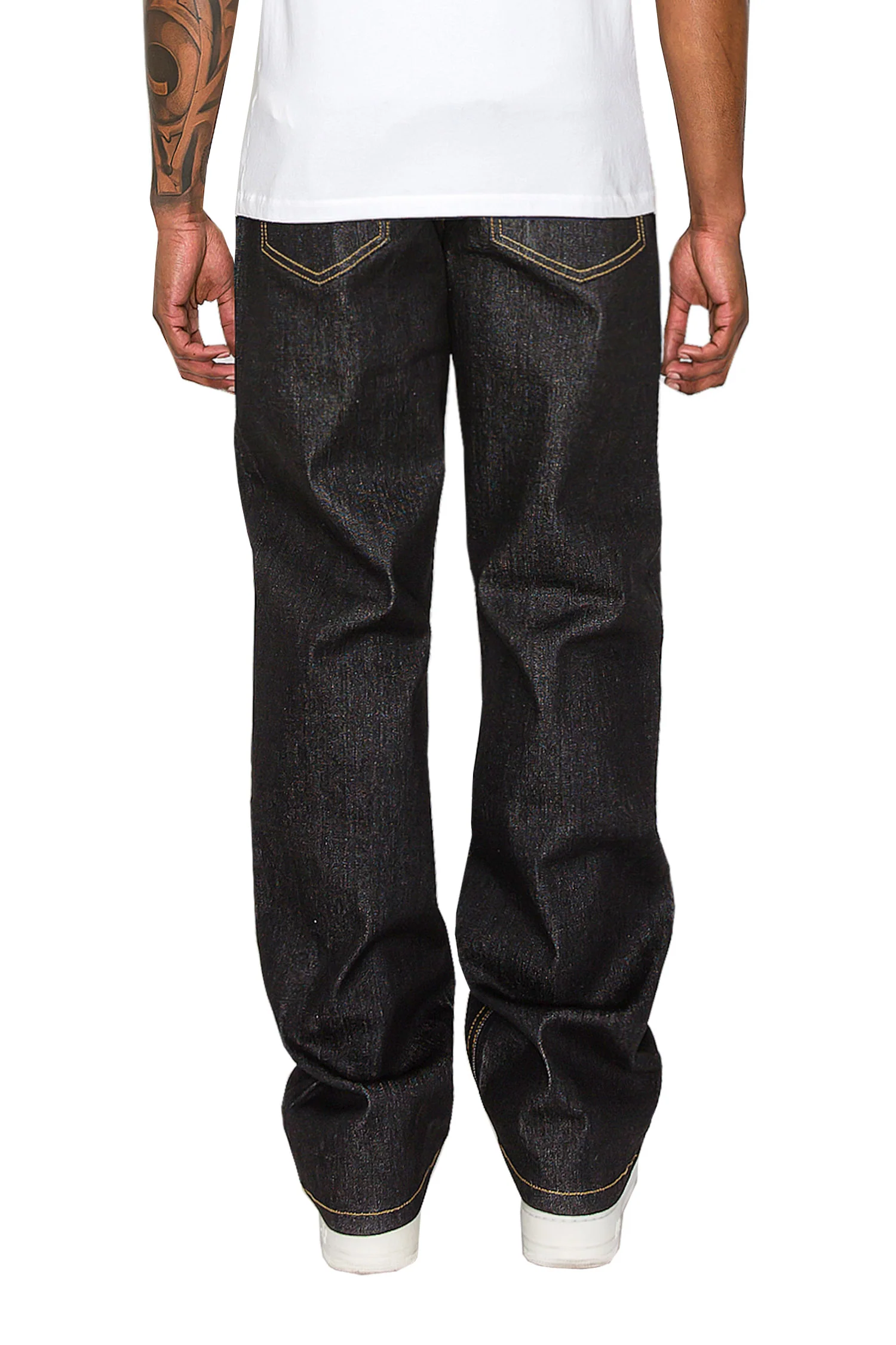 Raw Baggy Denim Jeans - Image 12
