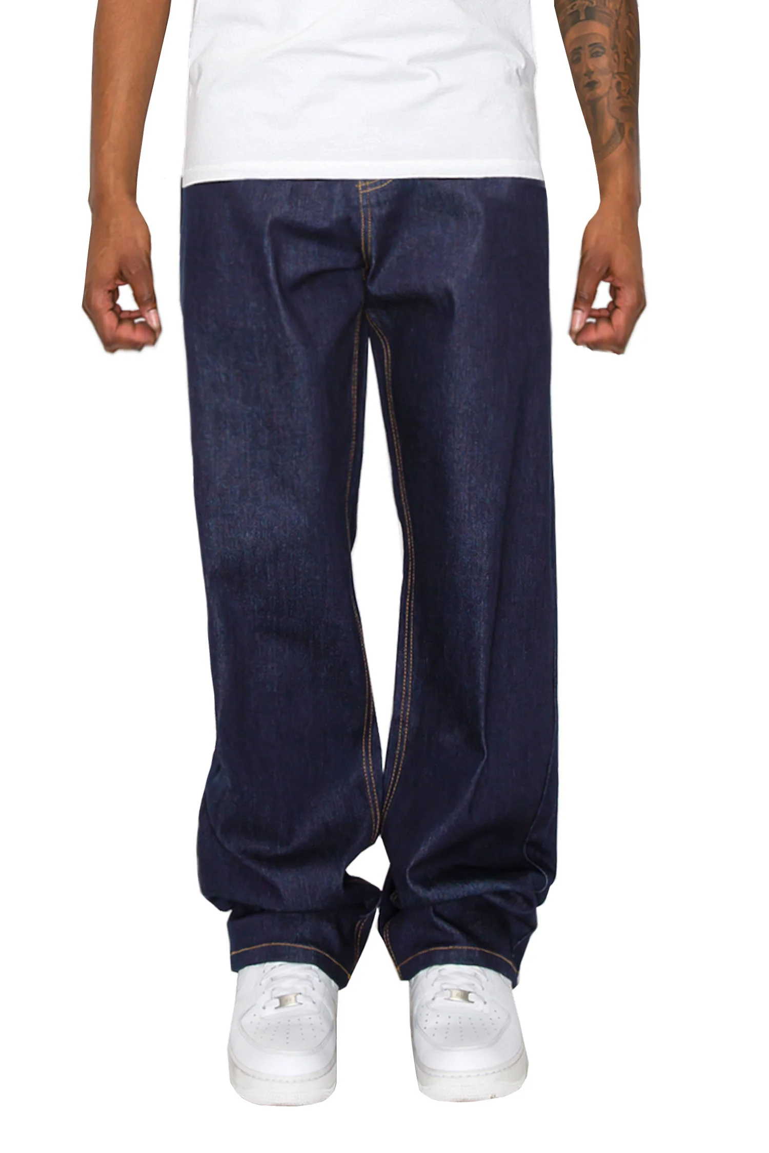 Raw Baggy Denim Jeans - Image 3