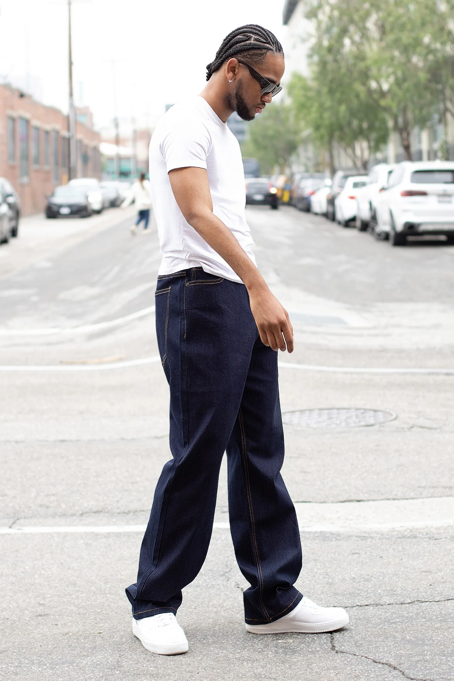 Raw Baggy Denim Jeans - Image 8