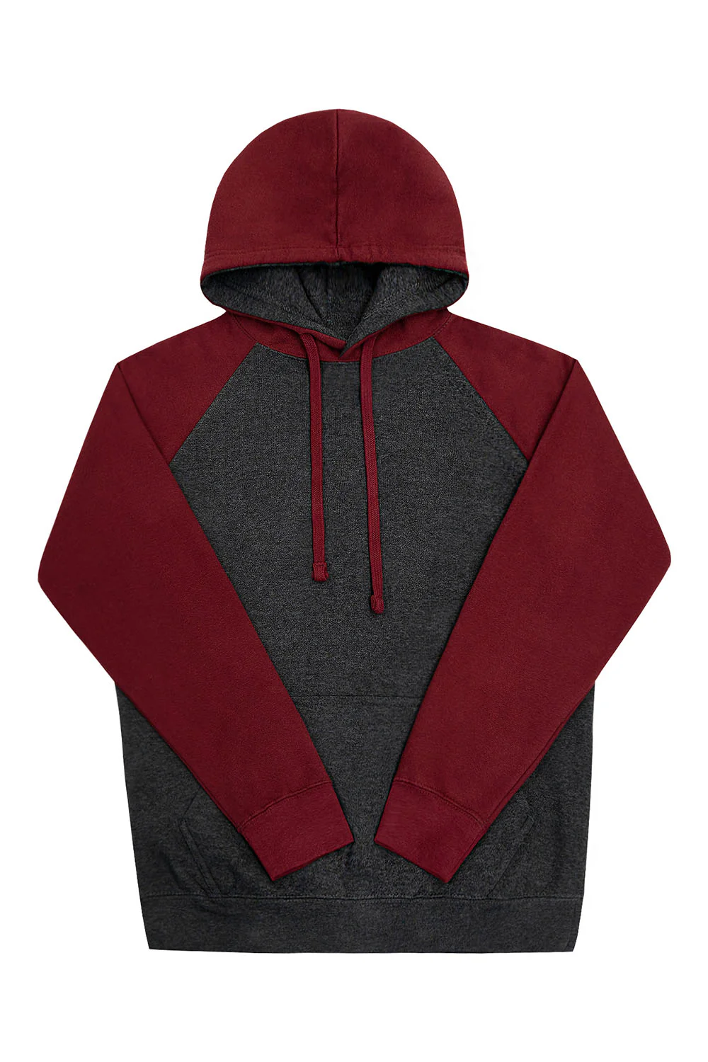 Contrast Raglan Sleeve Pullover Hoodie (New Colorways) - Image 17