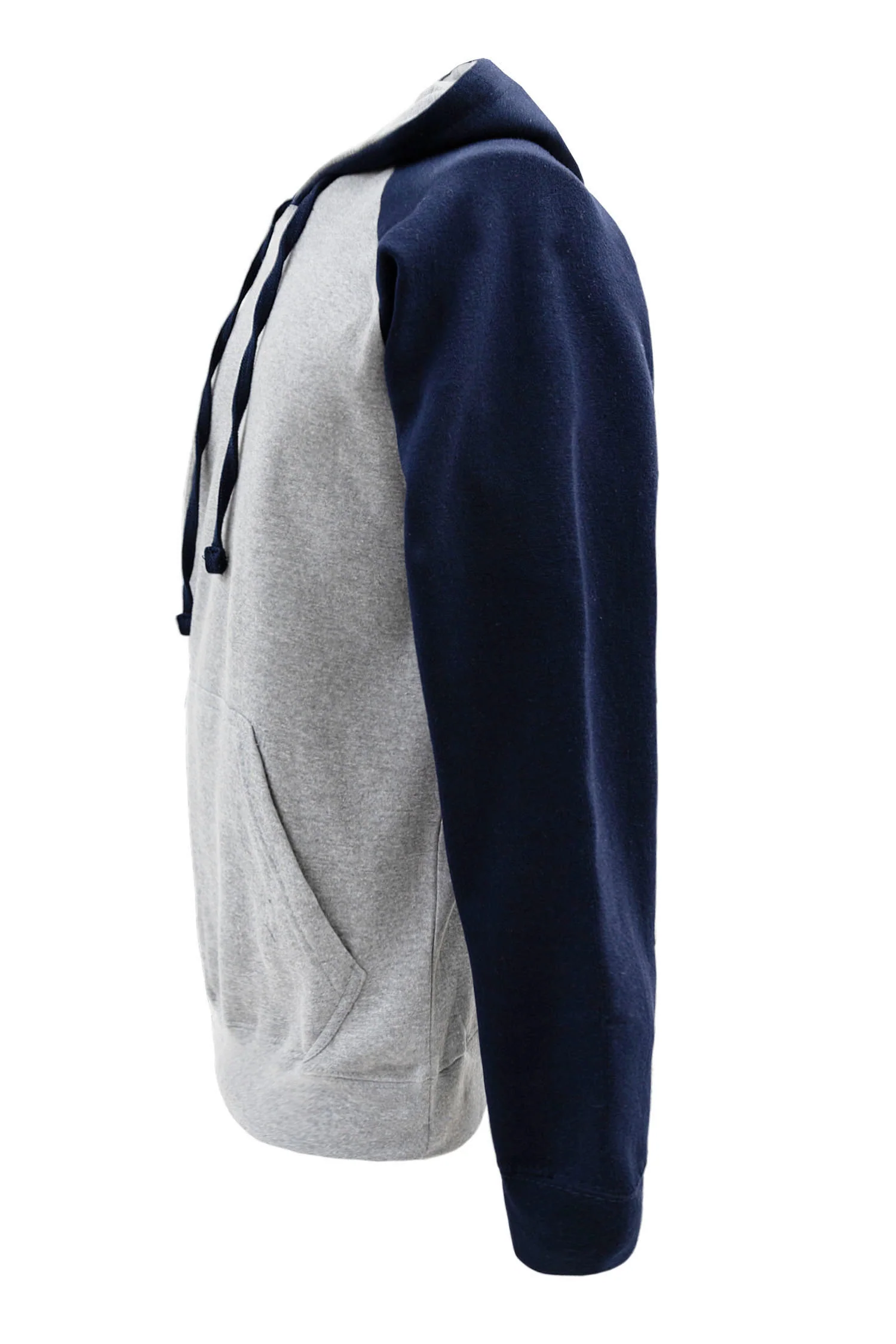Contrast Raglan Sleeve Pullover Hoodie (New Colorways) - Image 25
