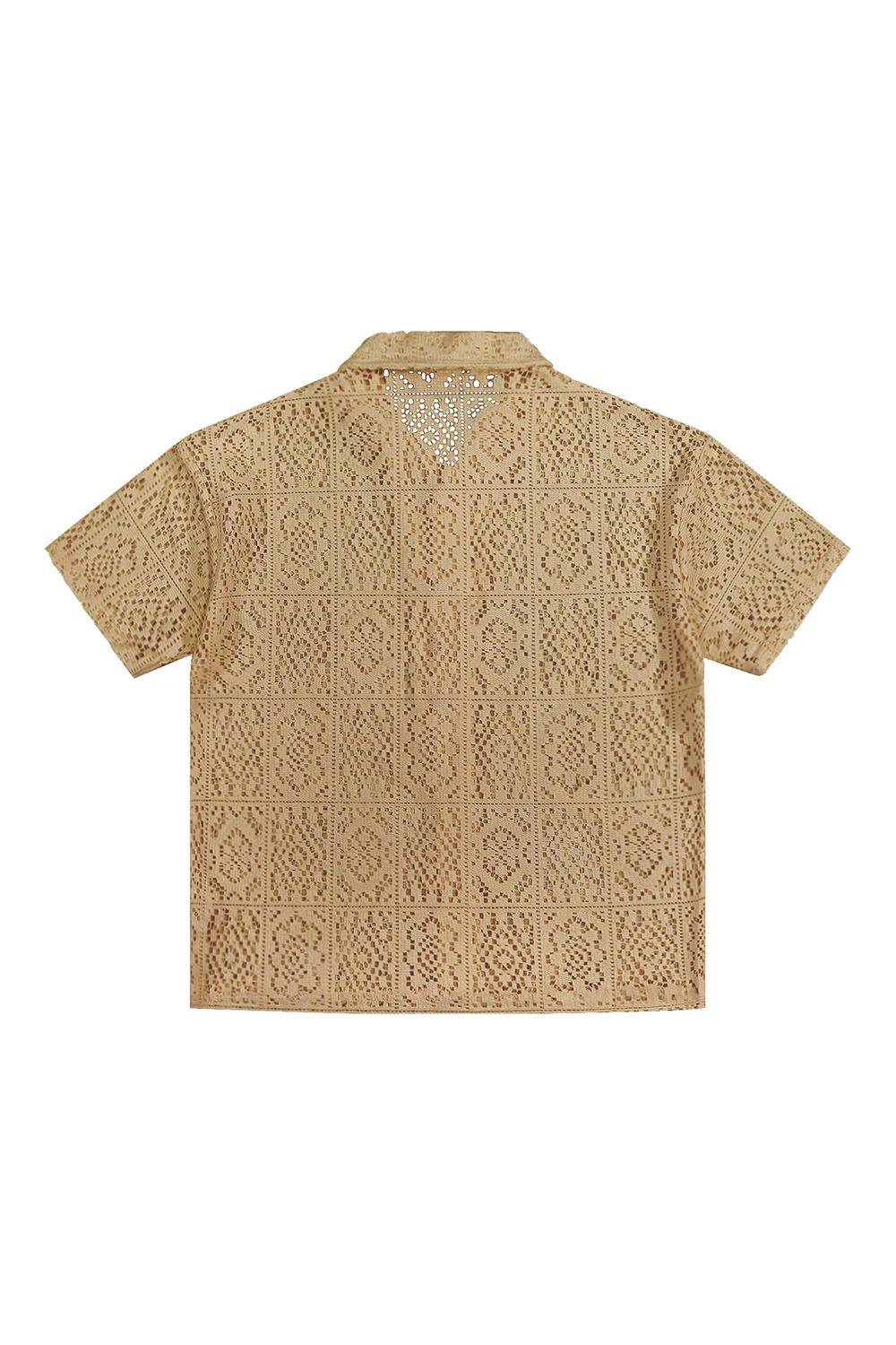 Crochet Knit Sweater Shirt - Image 8