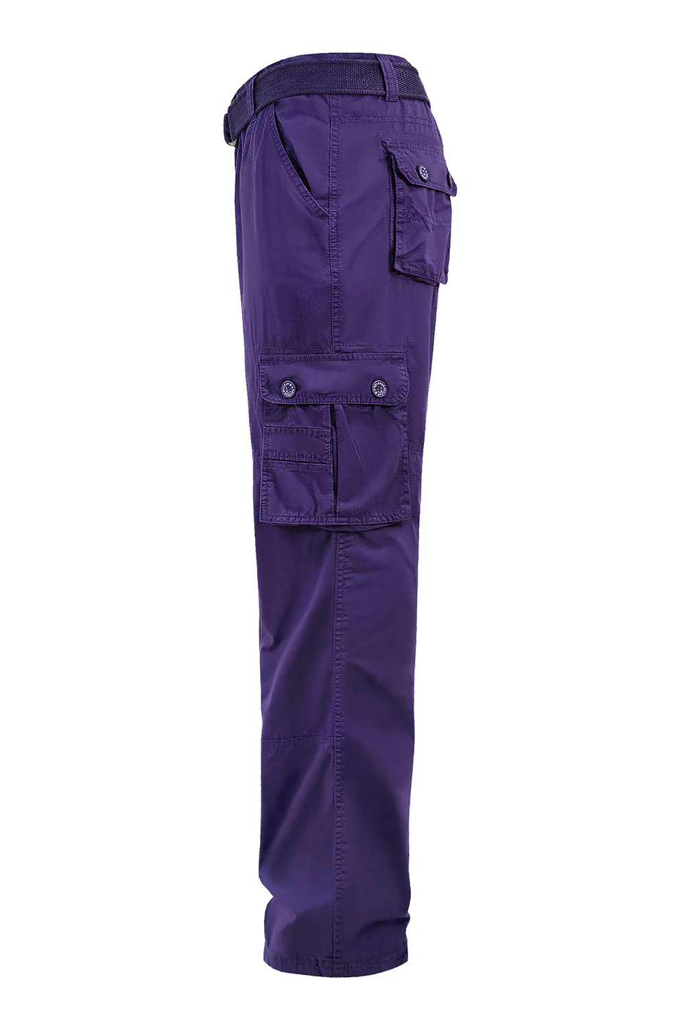 Men's Essential Enzyme Washed Twill Cargo Pants (2) - Image 11