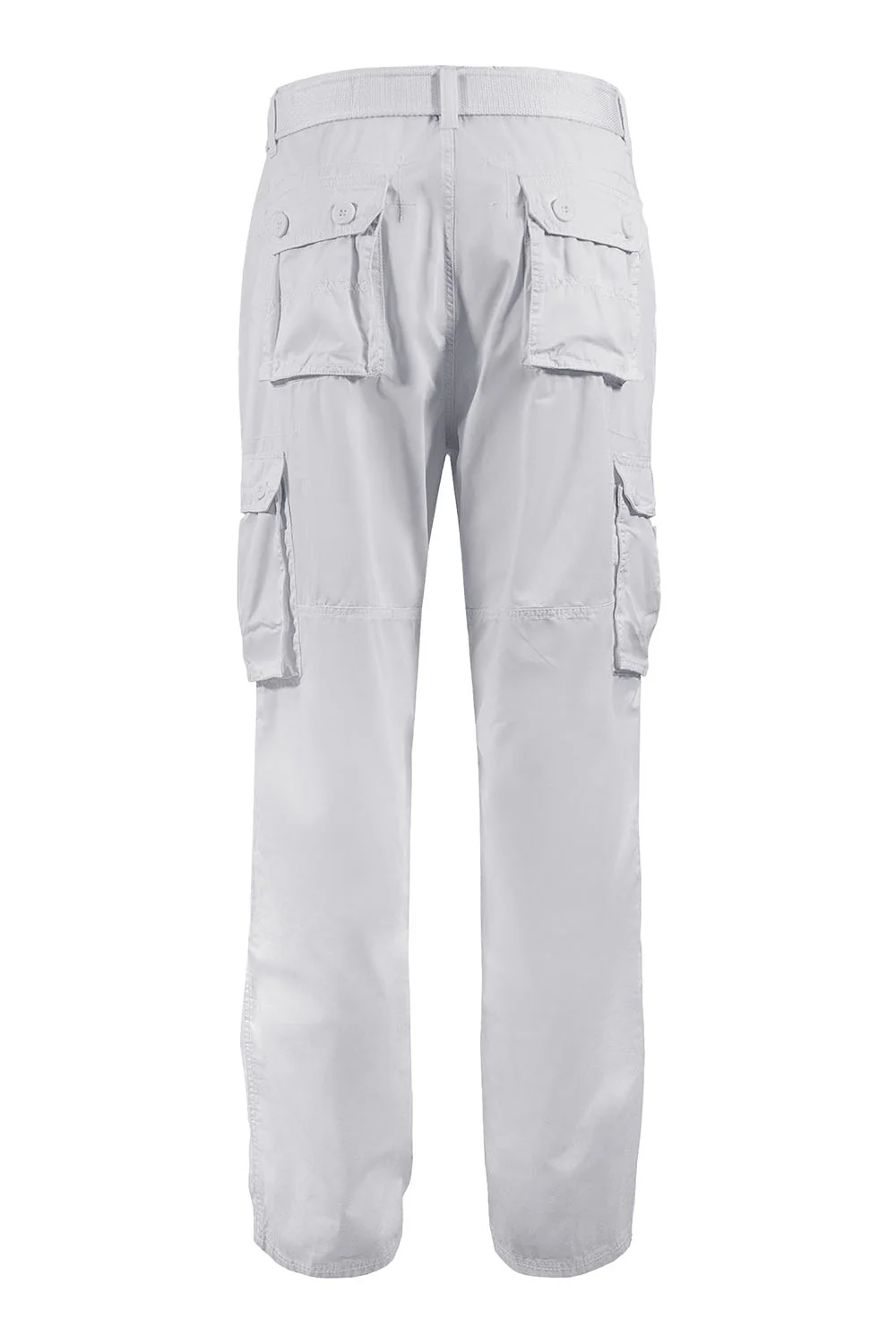 Men's Essential Enzyme Washed Twill Cargo Pants (3) - Image 12
