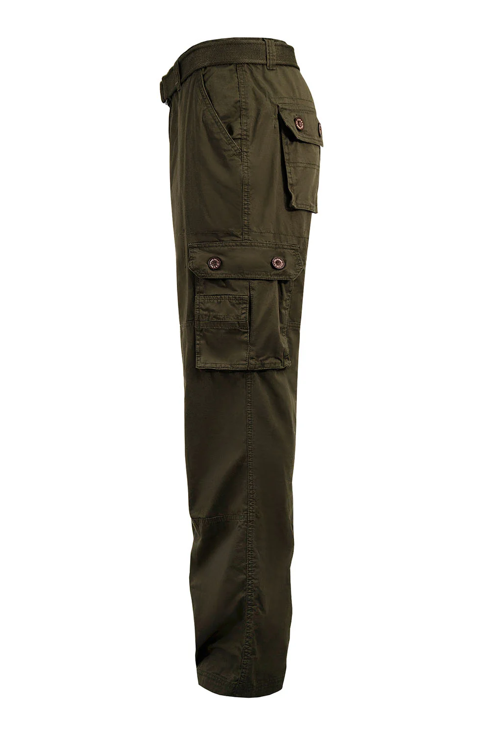 Men's Essential Enzyme Washed Twill Cargo Pants (1) - Image 7