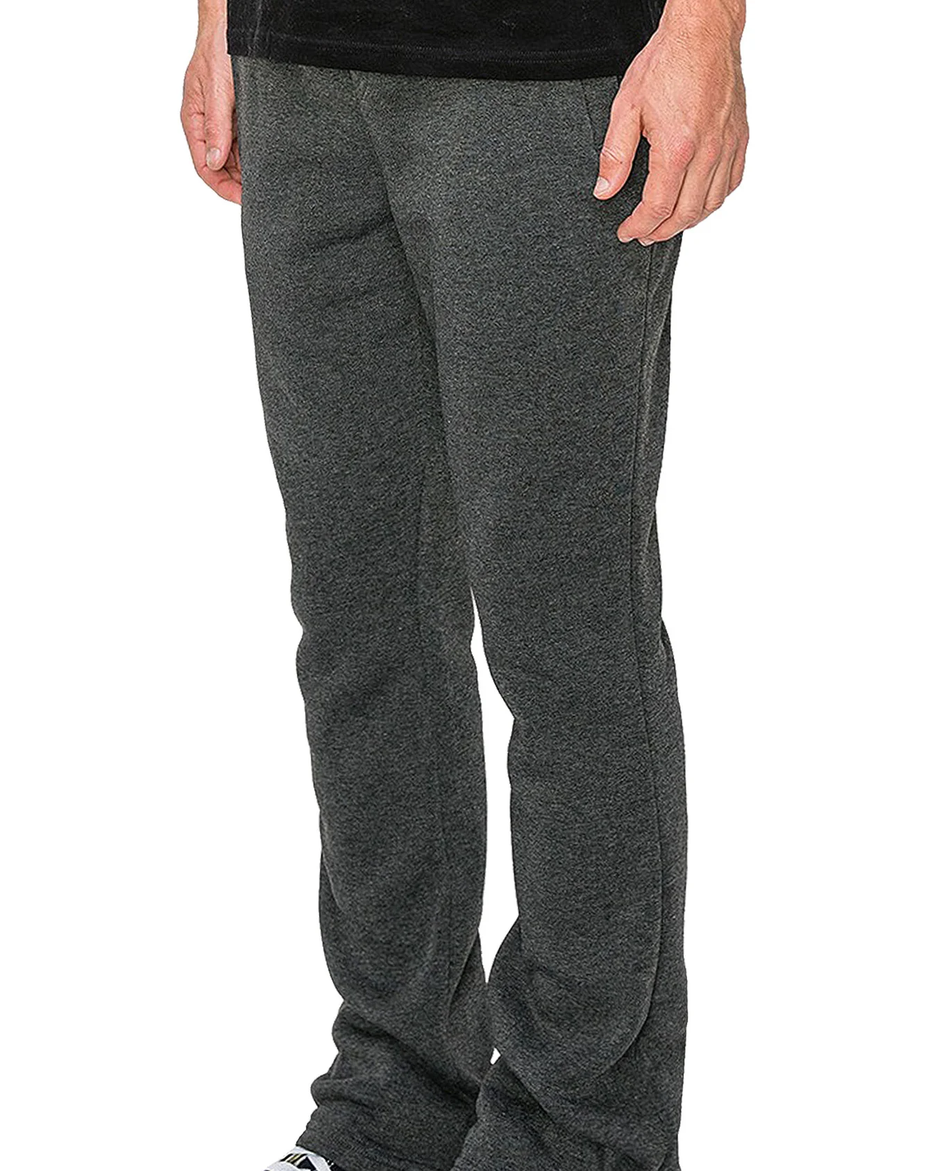 Men's Essential Flared Fleece Sweatpants - Image 10