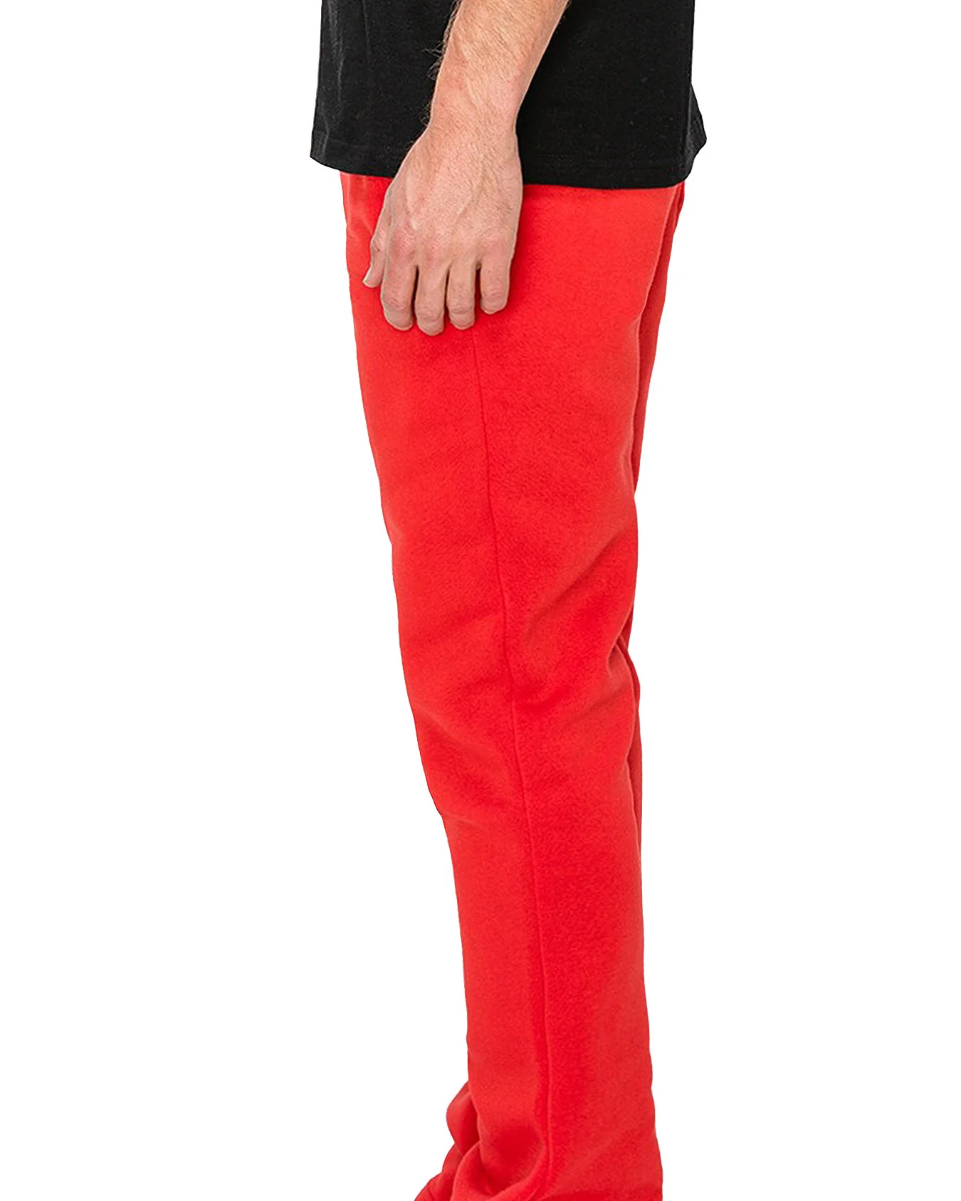 Men's Essential Flared Fleece Sweatpants - Image 14