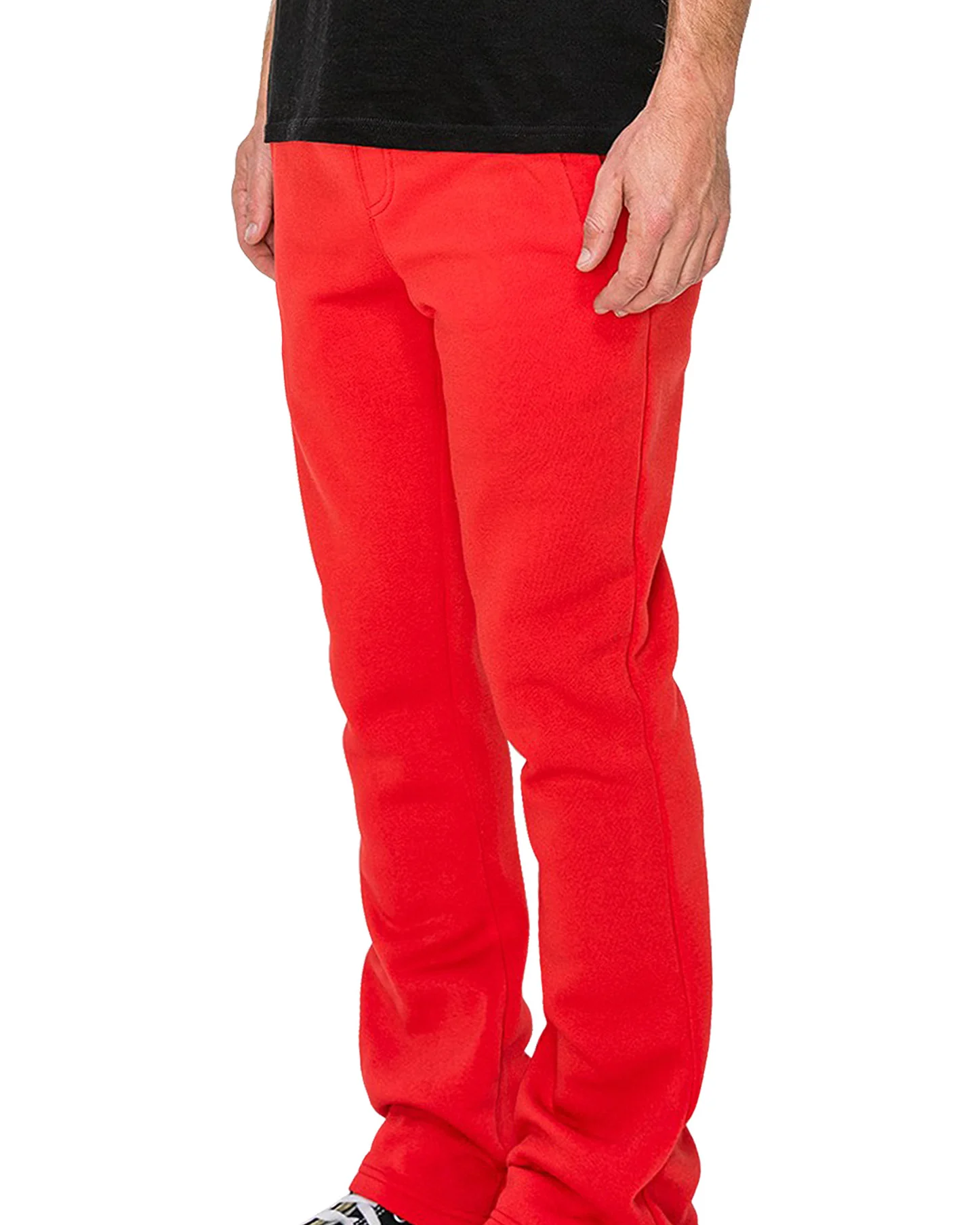Men's Essential Flared Fleece Sweatpants - Image 15