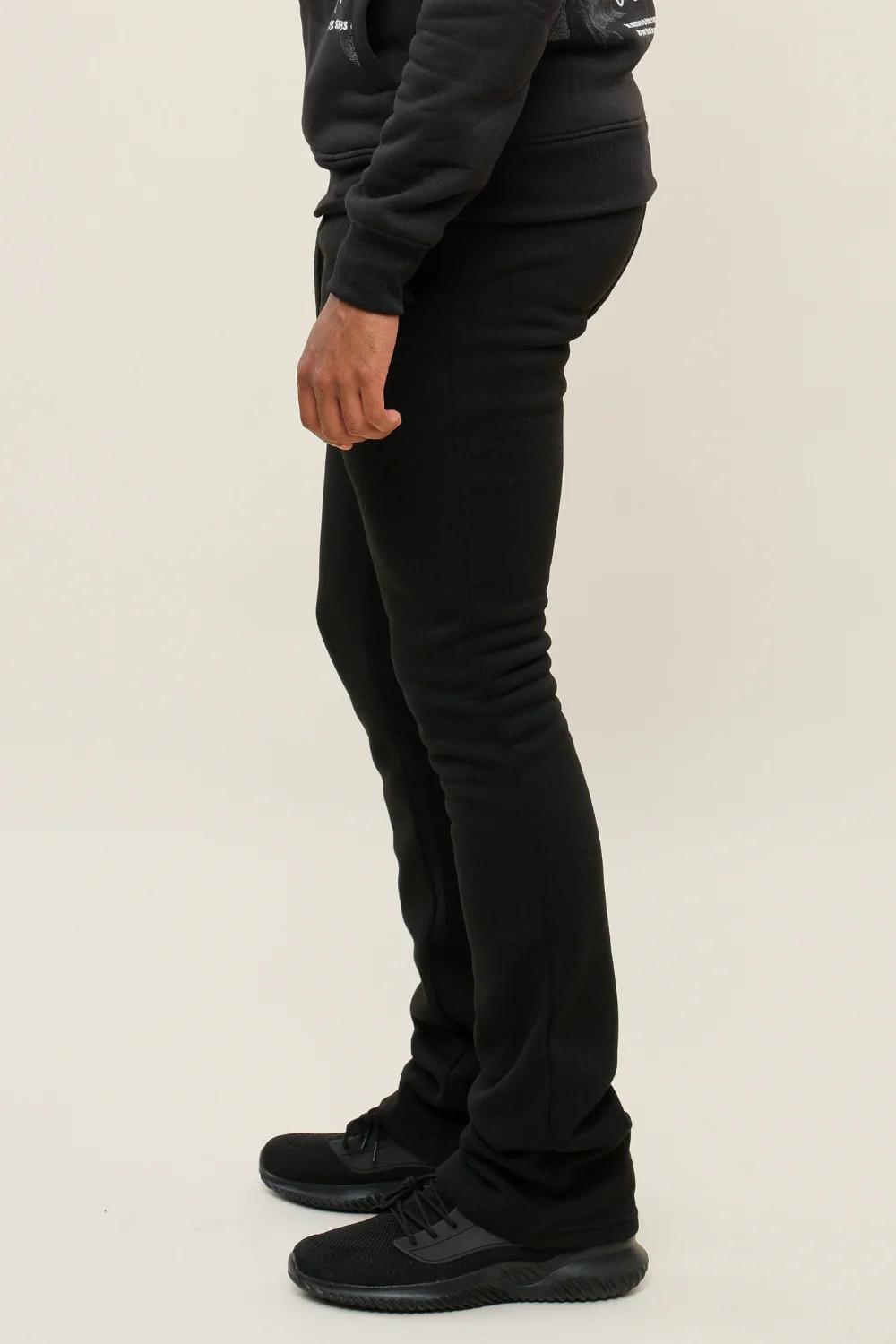 Flared Stacked Fleece Sweat Pants - Image 13