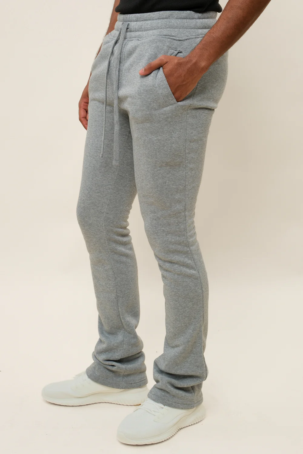 Flared Stacked Fleece Sweat Pants - Image 22