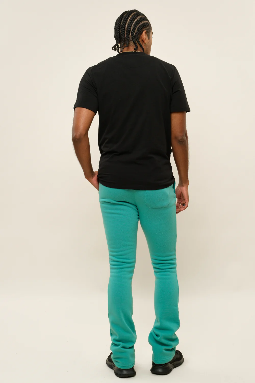 Flared Stacked Fleece Sweat Pants - Image 29