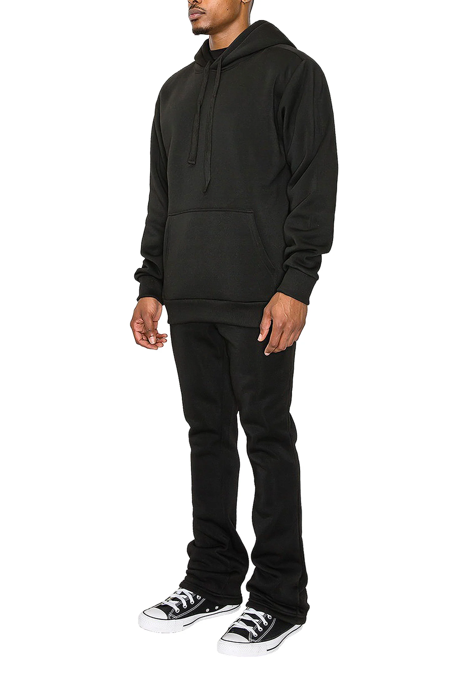 Men's Essential Fleece Pullover Hoodie - Image 10