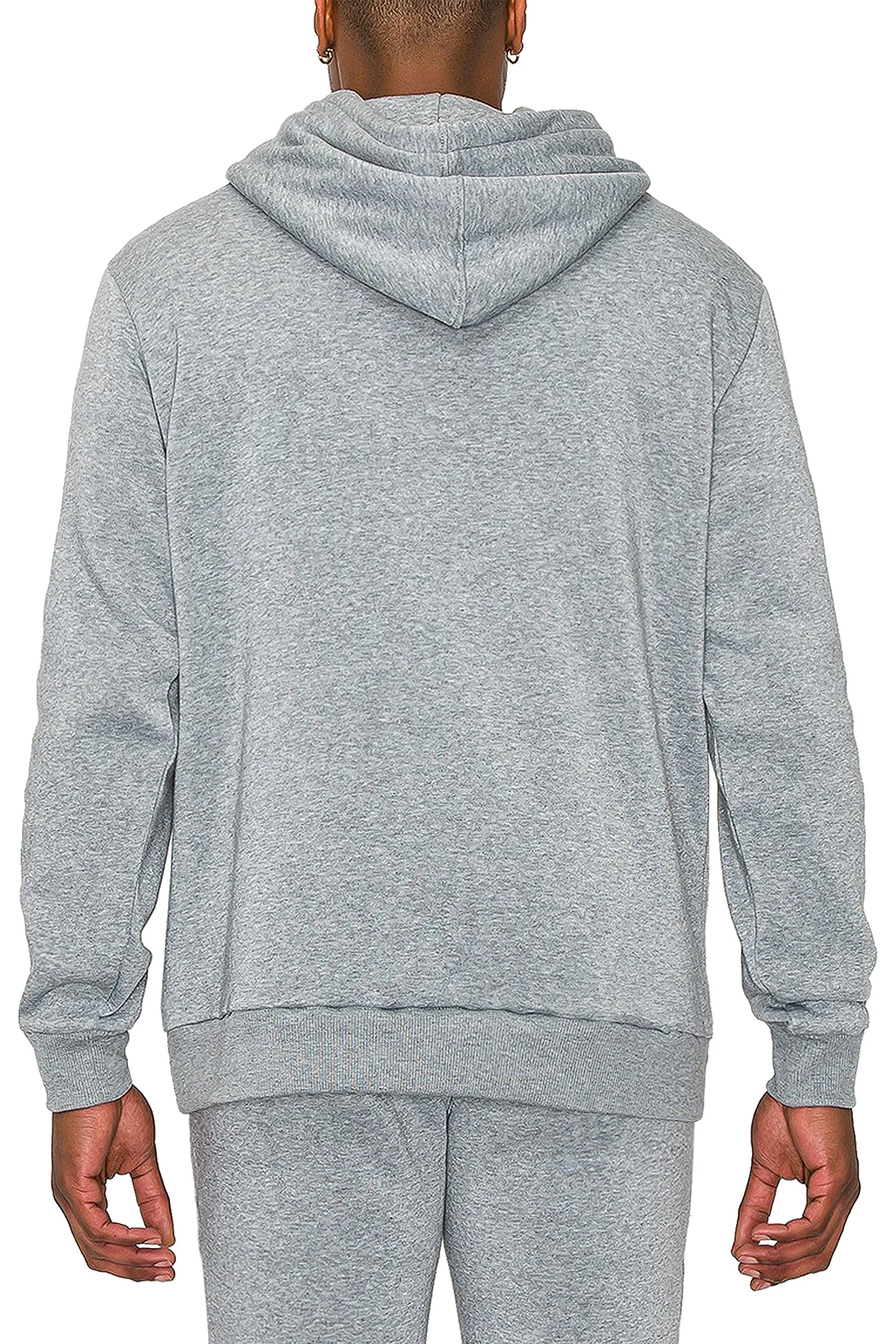 Men's Essential Fleece Pullover Hoodie - Image 2