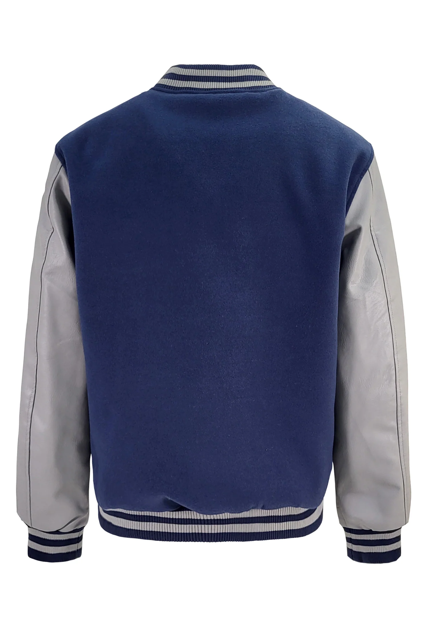 Men's Essential Melton Varsity Jacket - Image 17