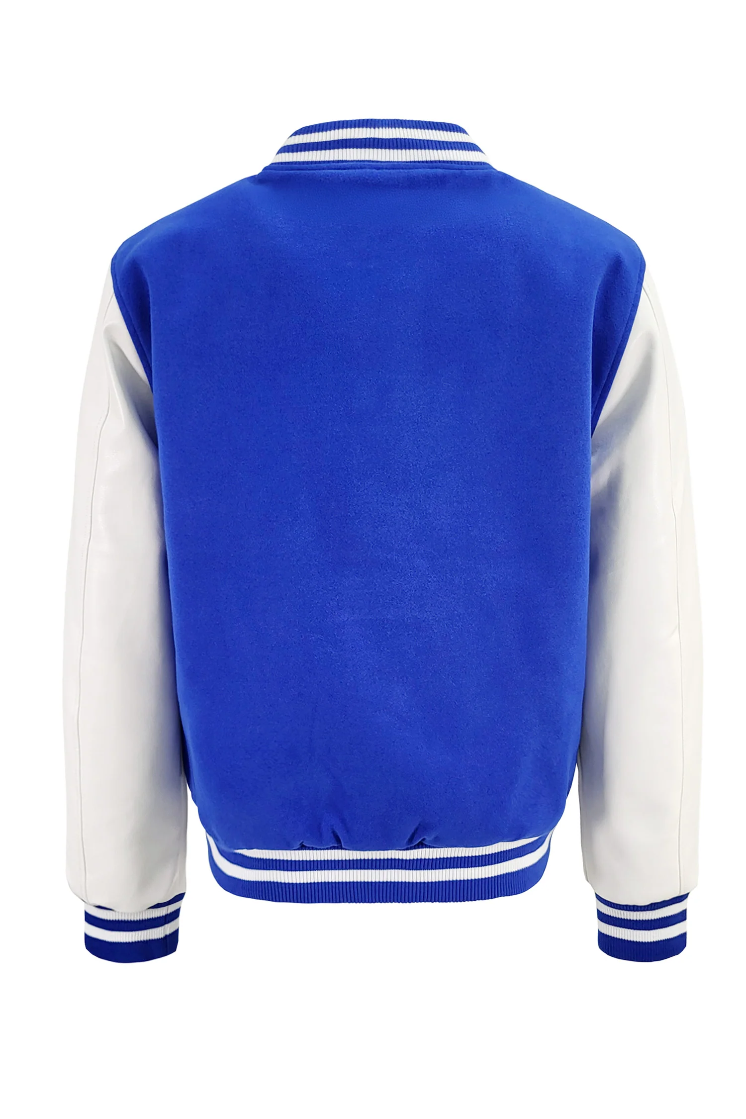 Men's Essential Melton Varsity Jacket - Image 24