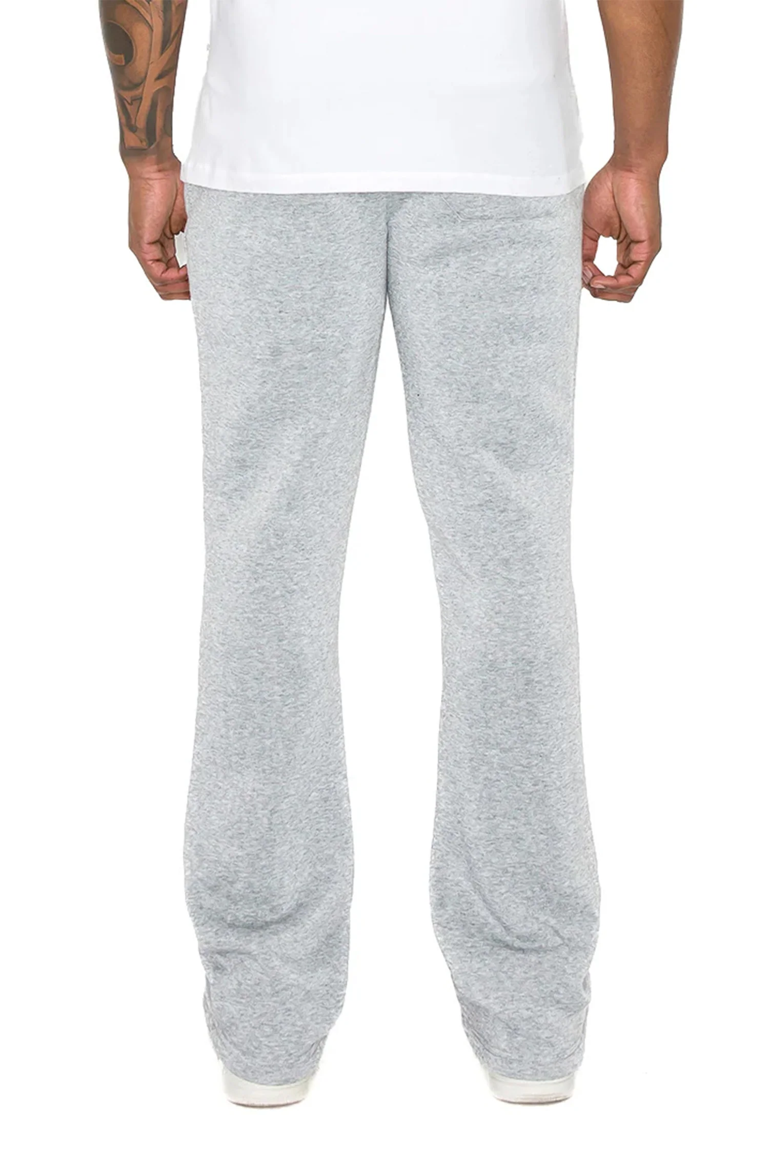 Men's Essential Premium Flared Fleece Sweat Pants - Image 3