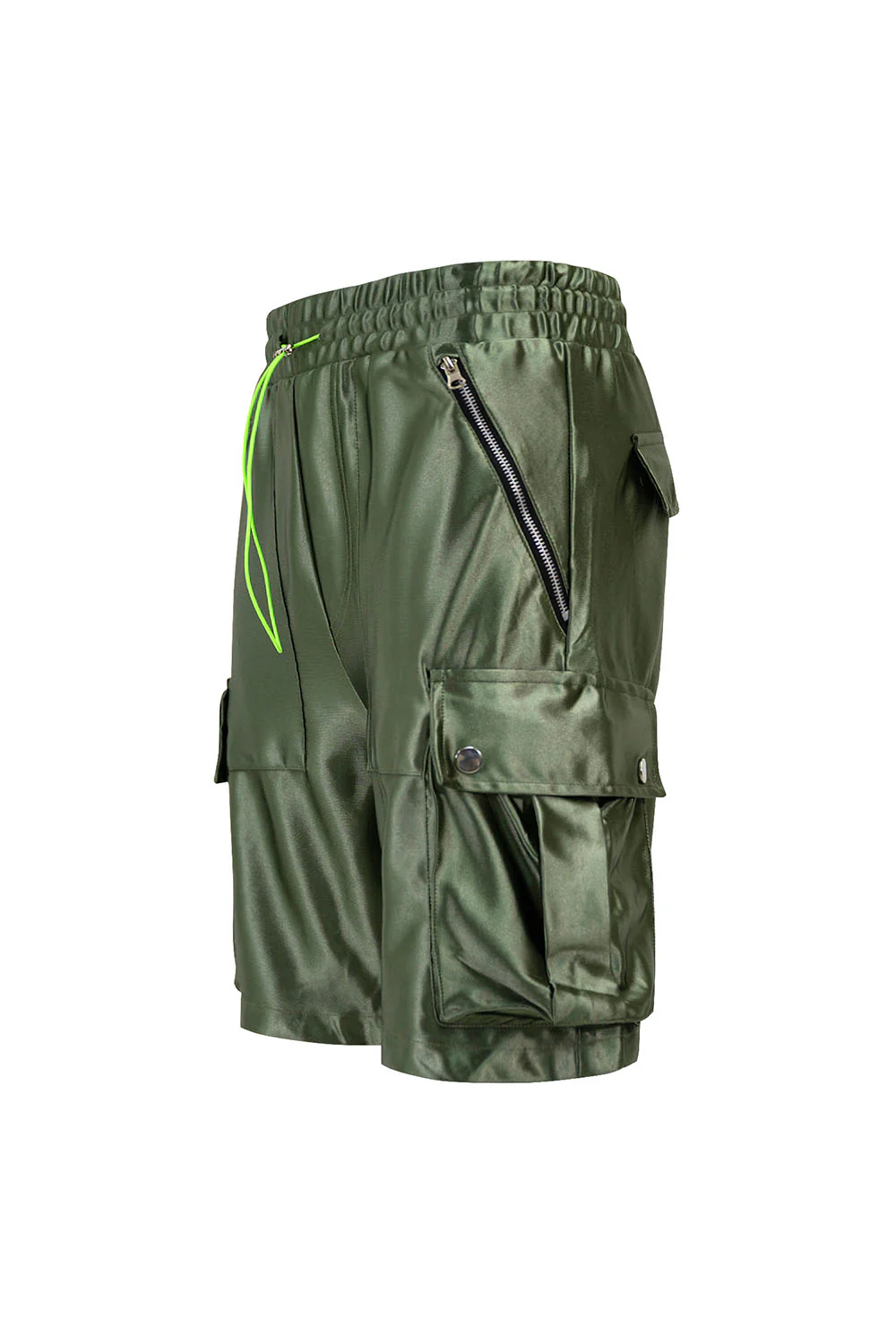 Men's Essential Satin Cargo Shorts - Image 14