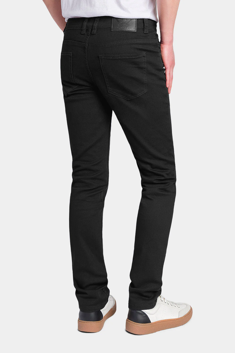 Men's Essential Skinny Fit Colored Jeans - Image 3