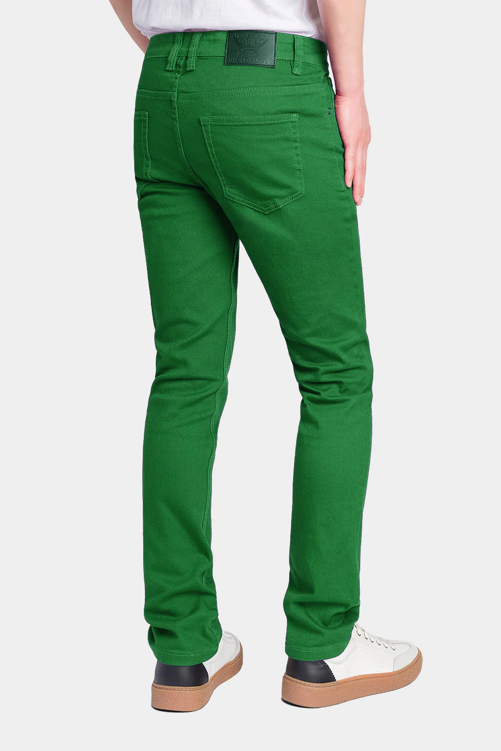 Men's Essential Skinny Fit Colored Jeans - Image 30